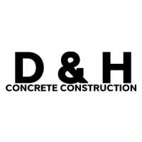 D & H Concrete Construction Logo