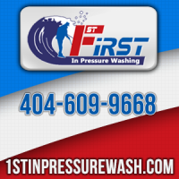 First in Pressure Washing Logo
