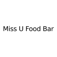 Miss U Food Bar Logo