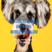 Bubbles and Barks Mobile Dog Grooming Logo
