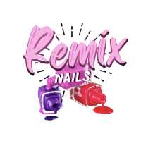 Remix Nail Salon Logo