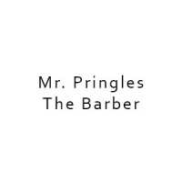 Mr. Pringles The Barber Logo