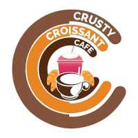 Crusty Croissant Cafe Logo
