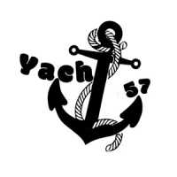 Yacht 57 Fish -Wings- burgers Logo