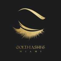Gold Lashes Miami - Brickell Lashes Studio Logo