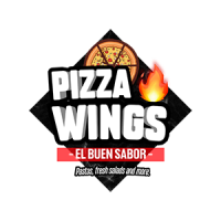 Pizza Wings El Buen Sabor Logo