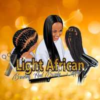 Light African Hair Braiding And Beauty Supplies Logo
