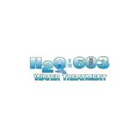 H2O in the 603 Water Treatment Logo