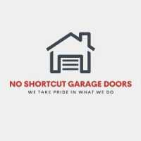 No Shortcut Garage Doors Logo