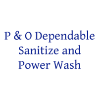 P & O Dependable Sanitize and Power Wash Logo