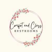 Comfort and Class Luxury Portable Restrooms Logo