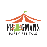 Frogman's Party Rentals Logo