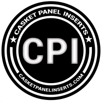 Casket Panel Inserts USA Logo