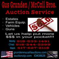 Grunden - McCall Bros. Auctions Logo
