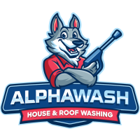 Alphawash - Pressure Washing Logo