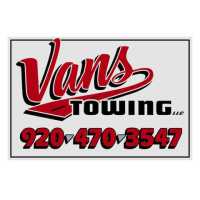 Van's Towing Logo