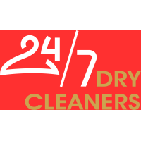 24/7 Dry cleaners Logo