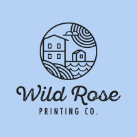Wild Rose Printing Co. Logo