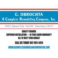 Greg Obrochta, A Complete Remodeling Company Inc. Logo
