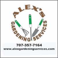 Alex's Gardening Services Logo