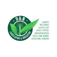 D&B Irrigation and Landscaping Logo