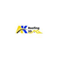 AK Roofing 3D Logo