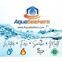 AquaSeekers LLC Water Damage Mold Removal Leak Detection Mold Testing & Fire Damage Logo