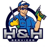 H&H Handyman and Garage doors Services Logo
