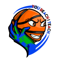 You Reach I Teach Basketball Academy Logo
