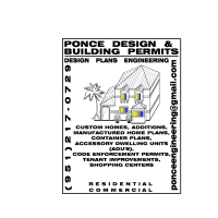 Ponce Design Building Permits Logo