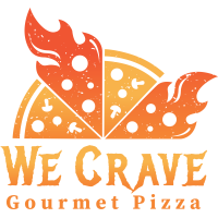 We Crave Gourmet Pizza Logo