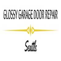 Glossy Garage Door Repair Seattle Logo