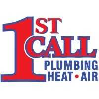 1st Call Plumbing Heating Air & Drain Cleaning Rooter Logo