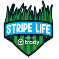 Stripe Life Lawn Care Logo