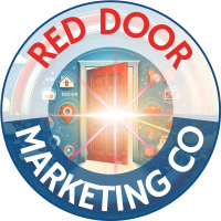 Red Door Marketing Co Logo