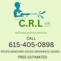 C. R. L. Pressure Washing Services Logo