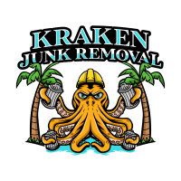Kraken Junk Removal Logo
