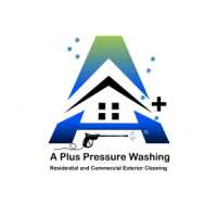 A Plus Pressure Washing Logo