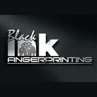 Black Ink Fingerprinting & Notary Logo