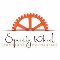 Squeaky Wheel Branding & Marketing Logo
