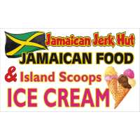 Jamaican Jerk Hut & Island Scoops Logo