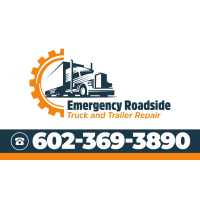 Emergency Semi Truck and Trailer Repair Logo