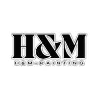 H & M Painting Logo