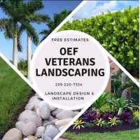 OEF Veterans Landscaping Logo