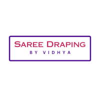 Saree Draping by Vidhya Logo