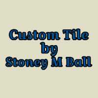 Custom Tile by Stoney M Ball Logo
