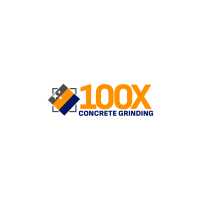 100X Concrete Grinding Logo