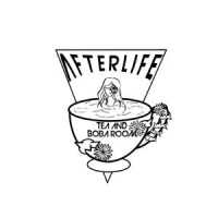 Afterlife Tea And Boba Room Logo