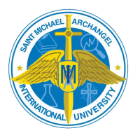 Saint Michael Archangel International University Logo