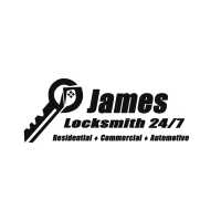 James Locksmith 24\7 Logo